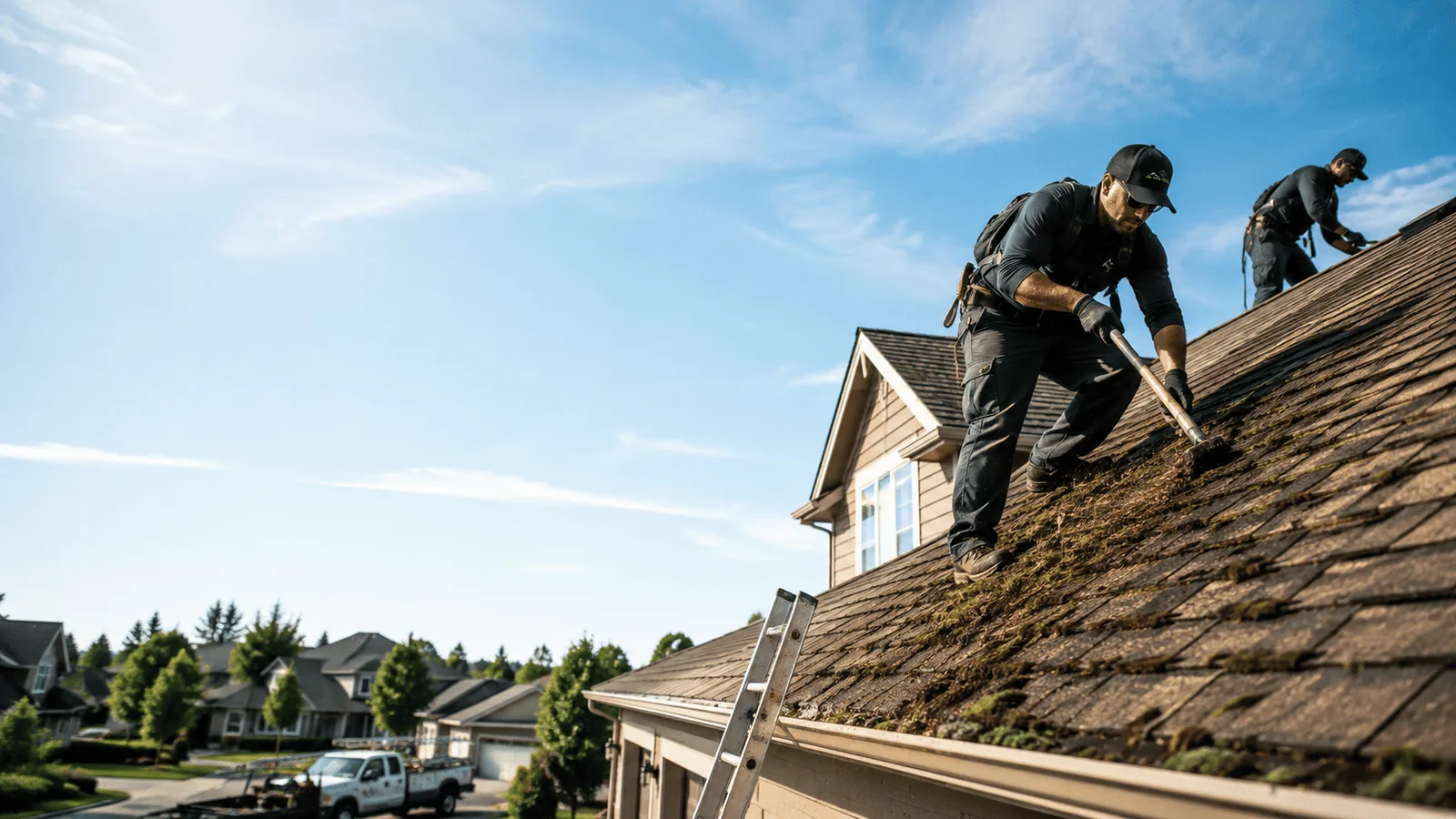 Roof Moss Removal in Waubay, SD near me